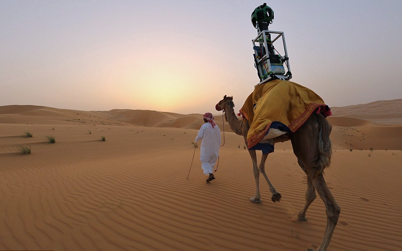 Illustration for article titled Google Has A Street View Camel